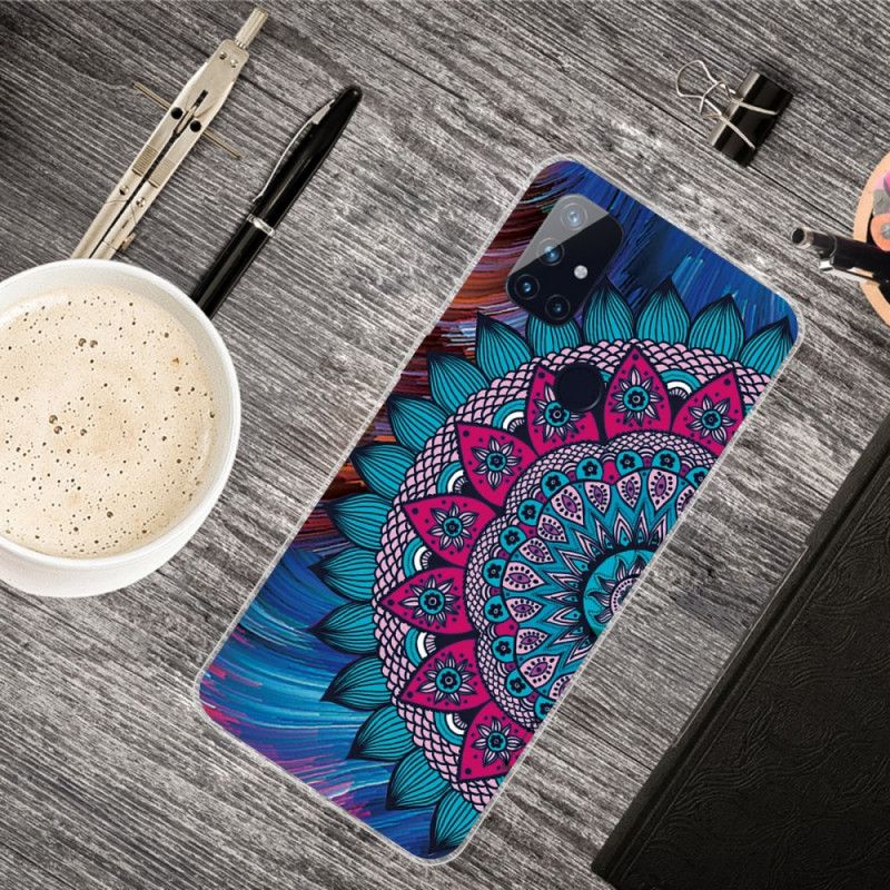 Hülle OnePlus Nord N10 Handyhülle Buntes Mandala