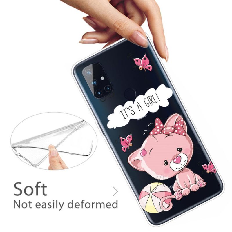 Hülle OnePlus Nord N10 Handyhülle Es Ist Ein Mädchen