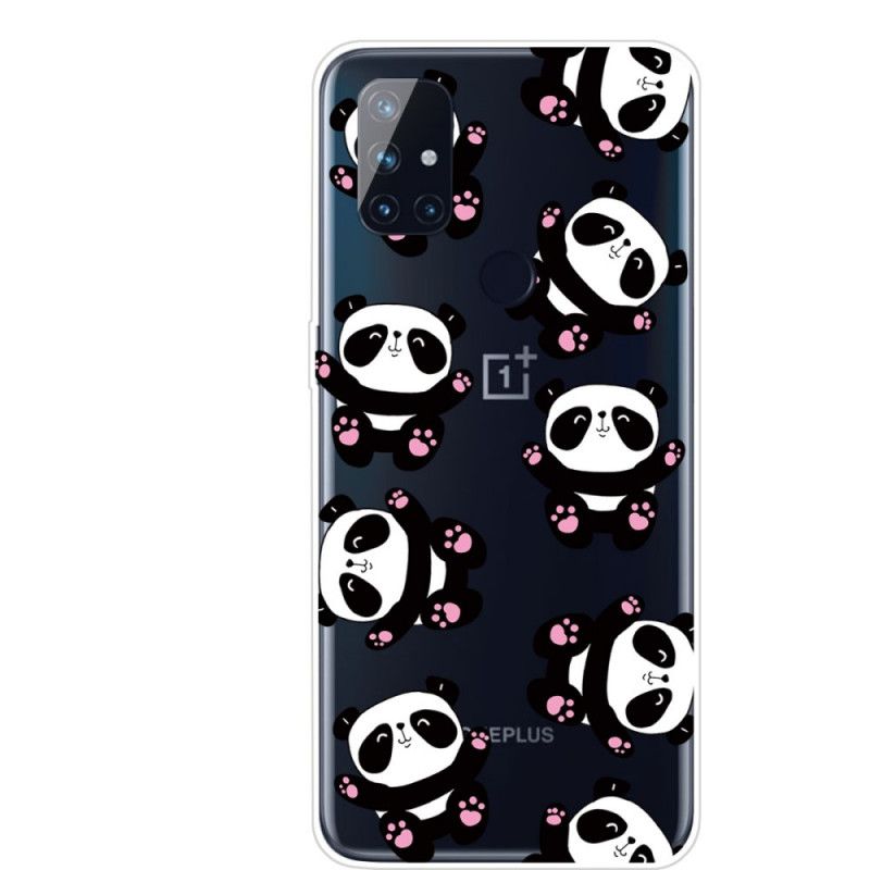 Hülle OnePlus Nord N10 Top-Spaß-Pandas