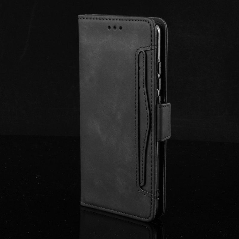 Lederhüllen OnePlus Nord N10 Schwarz Erstklassige Mehrfachkarte