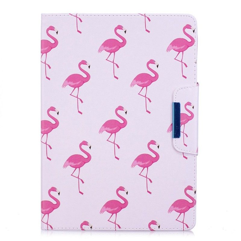 Lederhüllen iPad (9.7") Flamingos