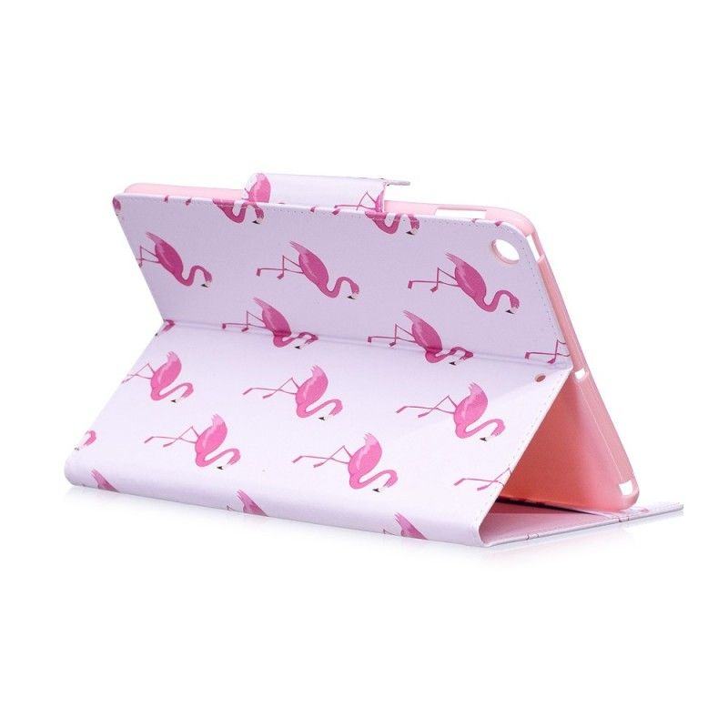 Lederhüllen iPad (9.7") Flamingos