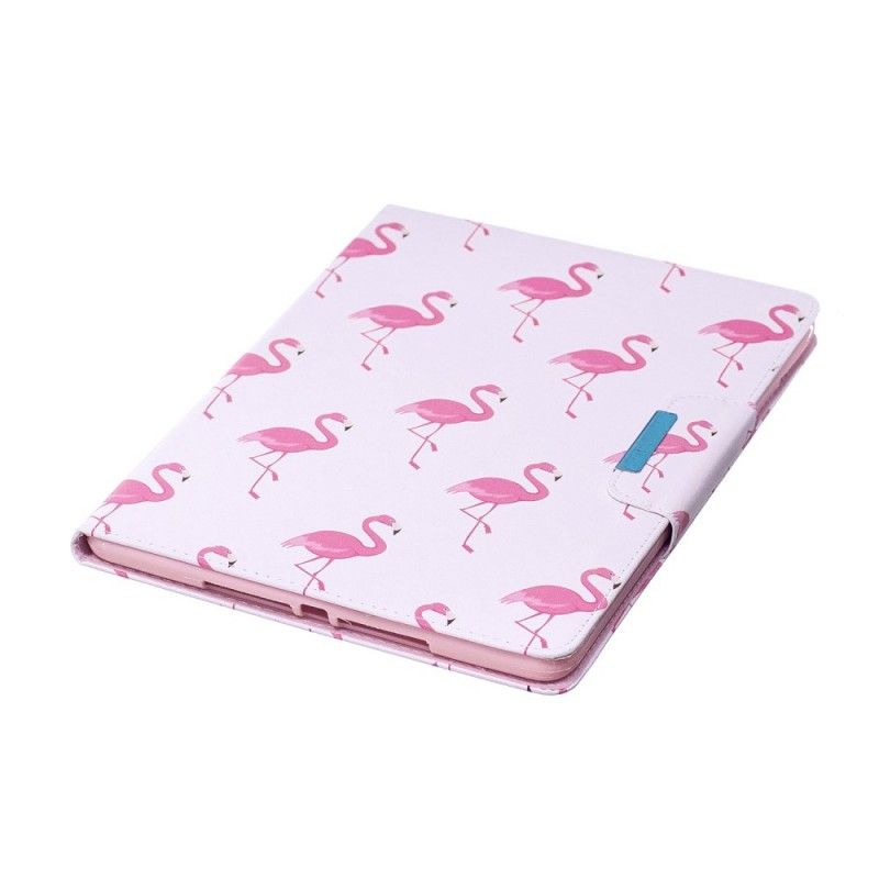 Lederhüllen iPad (9.7") Flamingos