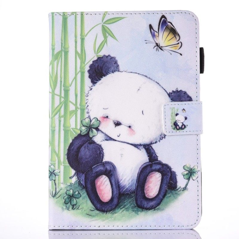 Lederhüllen iPad (9.7") Romantischer Panda