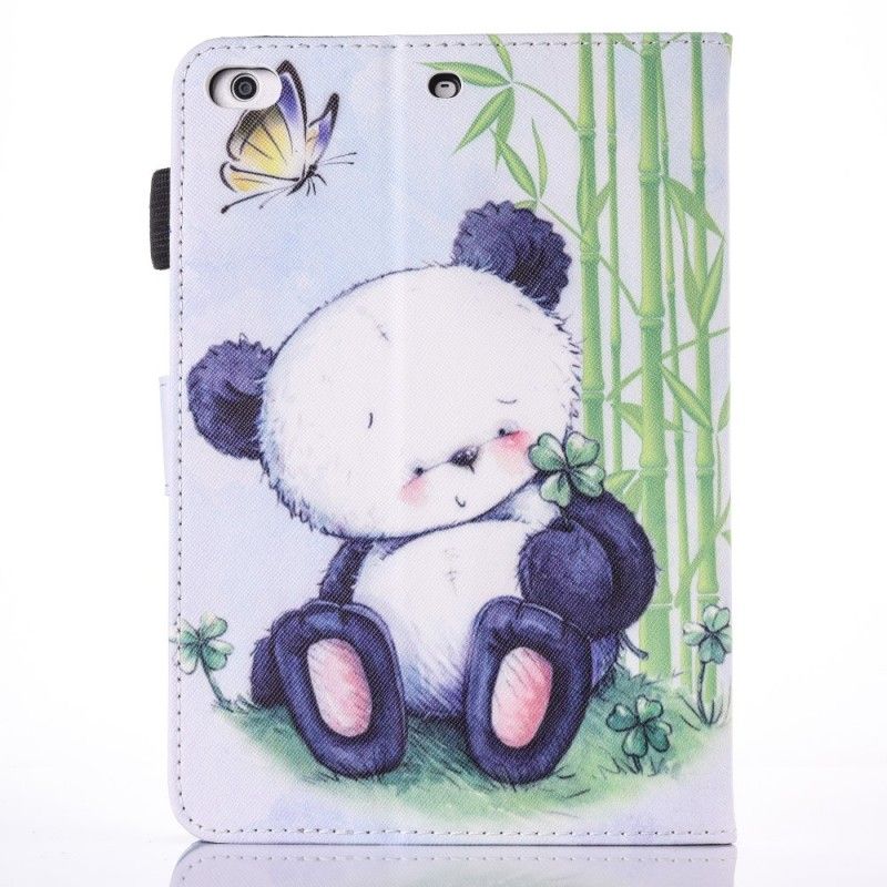 Lederhüllen iPad (9.7") Romantischer Panda