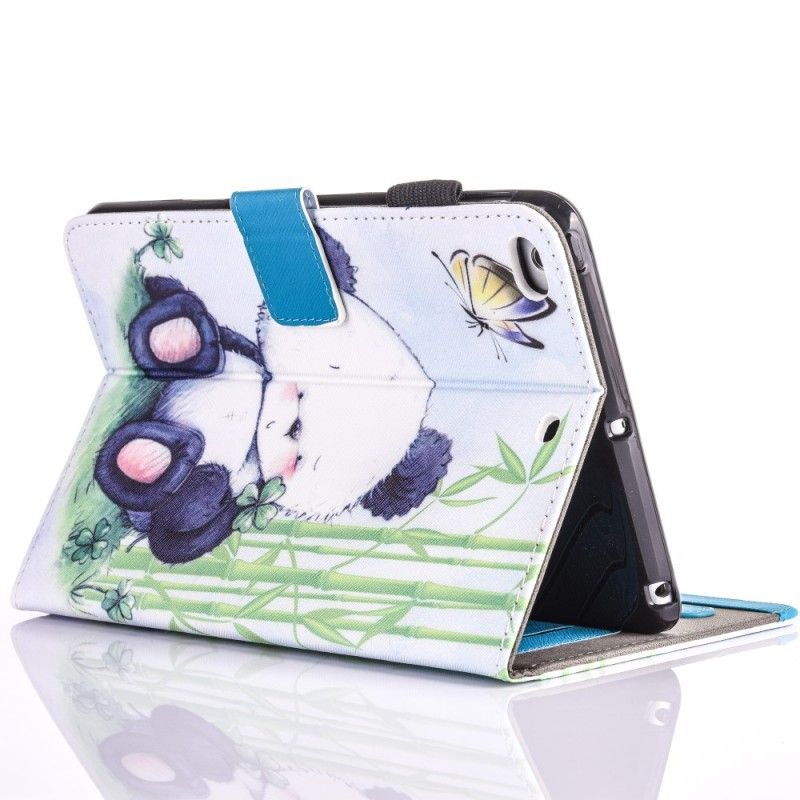Lederhüllen iPad (9.7") Romantischer Panda