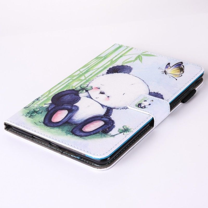 Lederhüllen iPad (9.7") Romantischer Panda