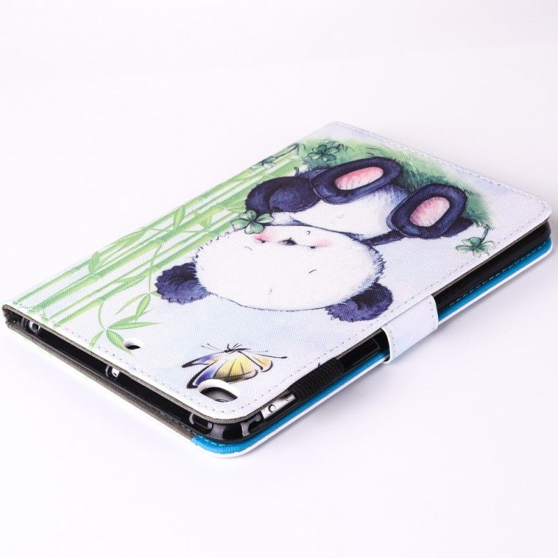 Lederhüllen iPad (9.7") Romantischer Panda