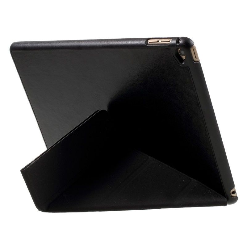 Smart Case iPad (9.7") Schwarz Origami Kunstleder