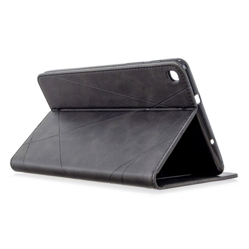 Case Für Samsung Galaxy Tab A 8" (2019) Schwarz Geometrische Formen