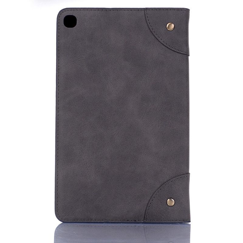 Case Samsung Galaxy Tab A 8" (2019) Schwarz Retro-Stil