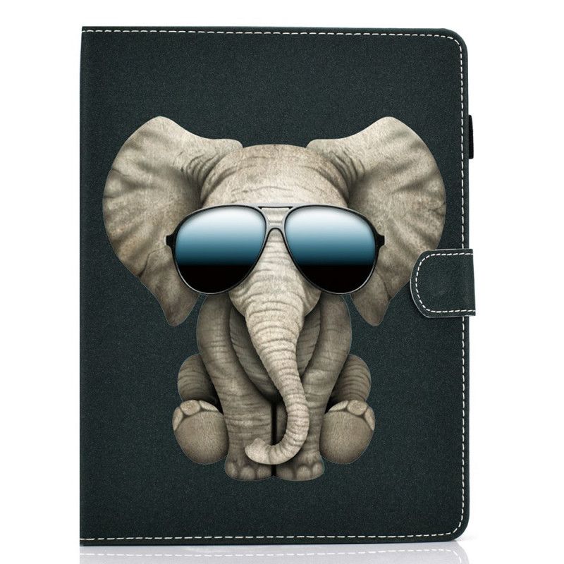 Lederhüllen Samsung Galaxy Tab A 8" (2019) Cooler Elefant