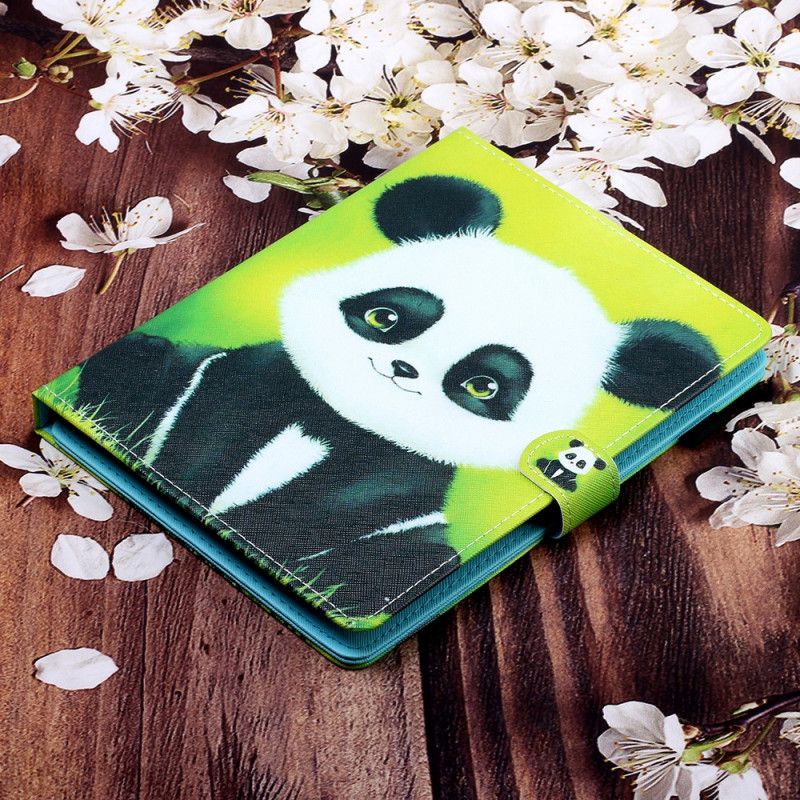 Lederhüllen Samsung Galaxy Tab A 8" (2019) Glücklicher Panda