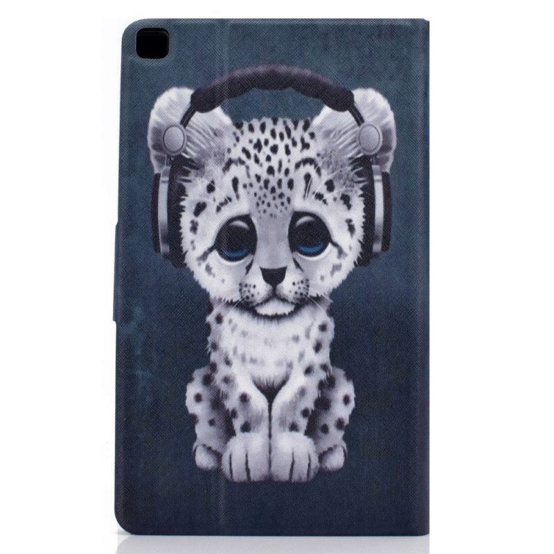 Lederhüllen Samsung Galaxy Tab A 8" (2019) Kleiner Leopard