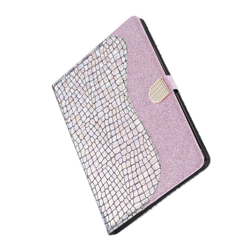 Lederhüllen Samsung Galaxy Tab A 8" (2019) Pink Exquisite Krokodilstruktur