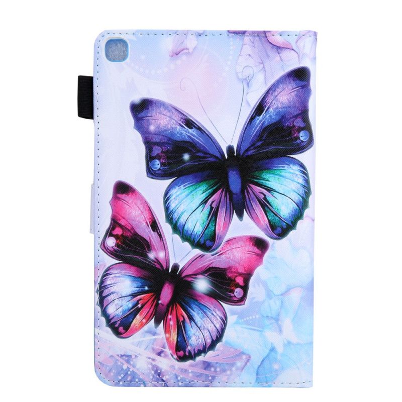 Lederhüllen Samsung Galaxy Tab A 8" (2019) Verzauberte Schmetterlinge