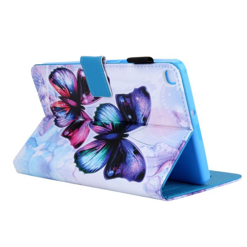 Lederhüllen Samsung Galaxy Tab A 8" (2019) Verzauberte Schmetterlinge