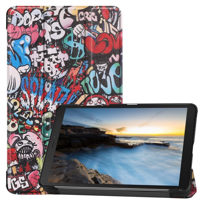 Smart Case Samsung Galaxy Tab A 8" (2019) Graffiti-Spaß