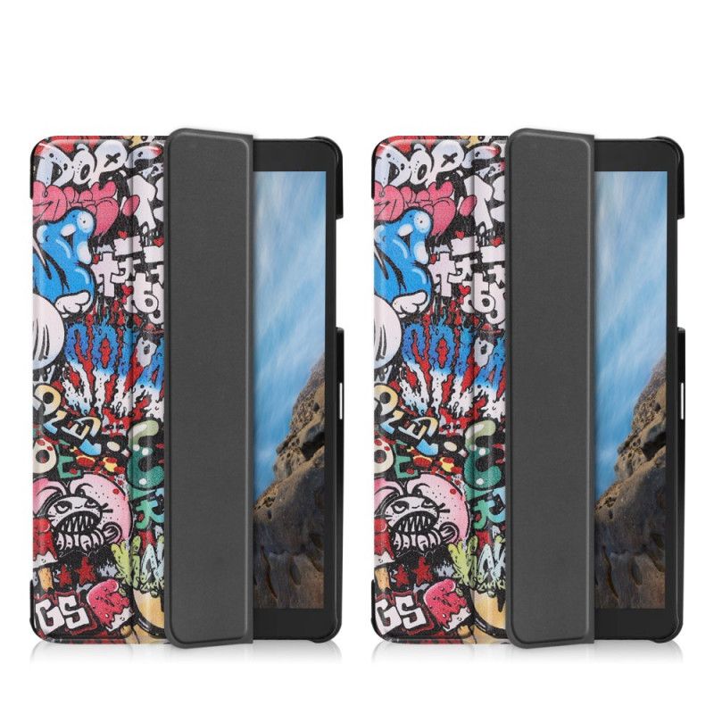 Smart Case Samsung Galaxy Tab A 8" (2019) Graffiti-Spaß