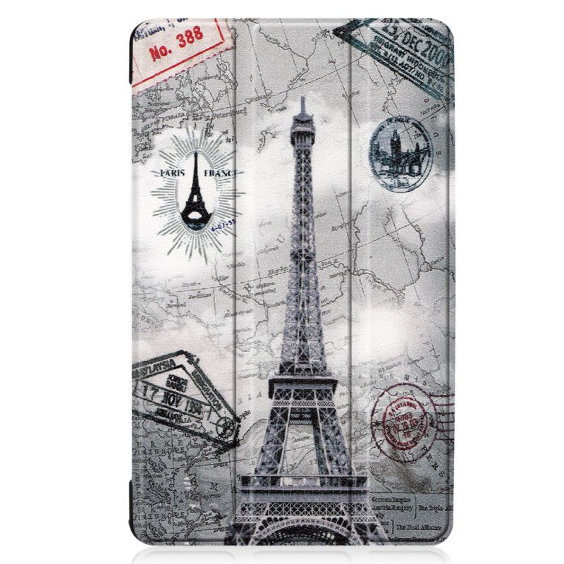 Smart Case Samsung Galaxy Tab A 8" (2019) Retro Eiffelturm