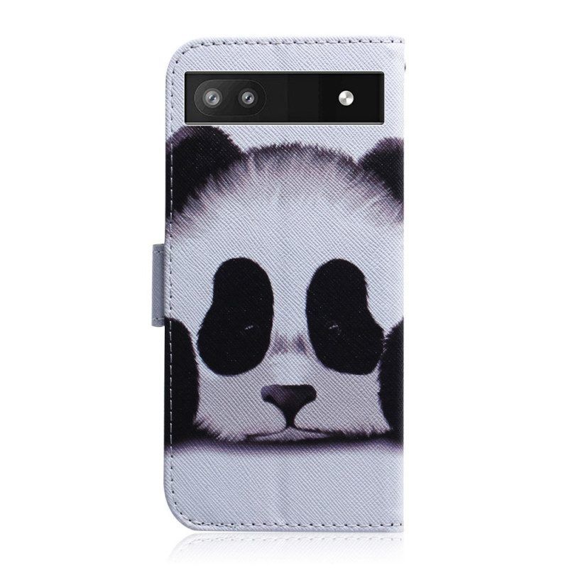 Flip Case Für Google Pixel 6A Panda