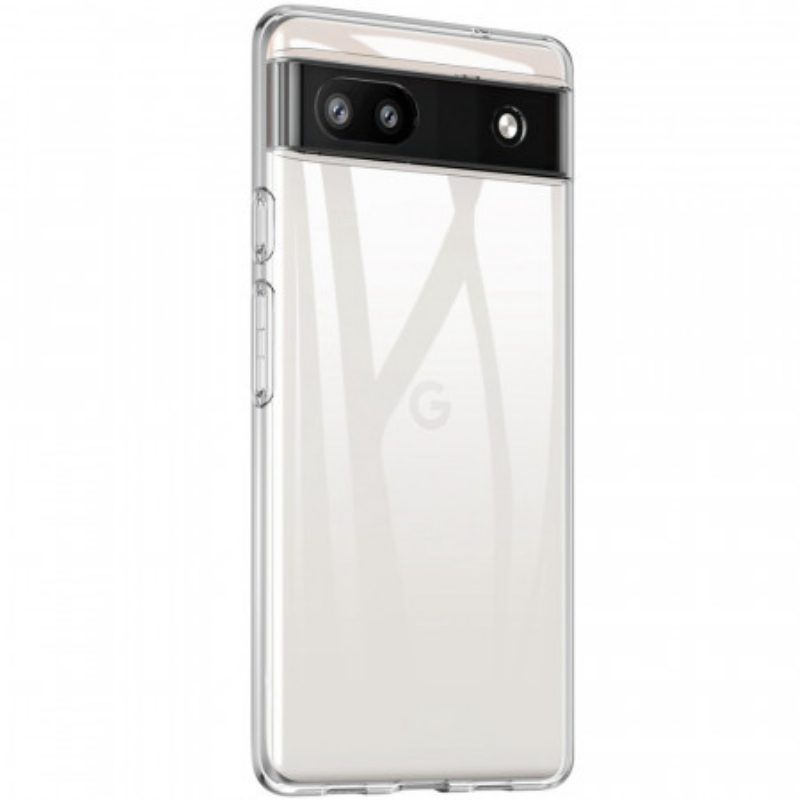 Hülle Für Google Pixel 6A Transparentes Flexibles Silikon