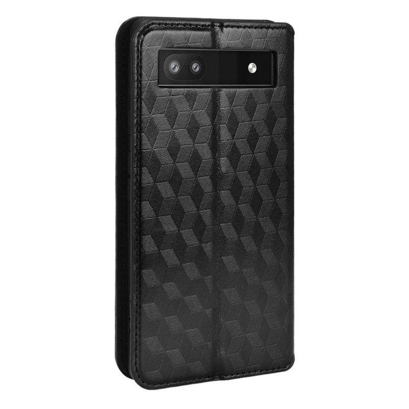 Schutzhülle Für Google Pixel 6A Flip Case 3d-würfel