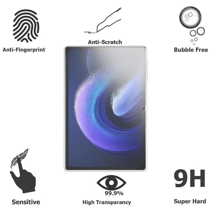 Hülle Xiaomi Pad 6 Pro Handyhülle Transparente Displayschutzfolie Aus Gehärtetem Glas