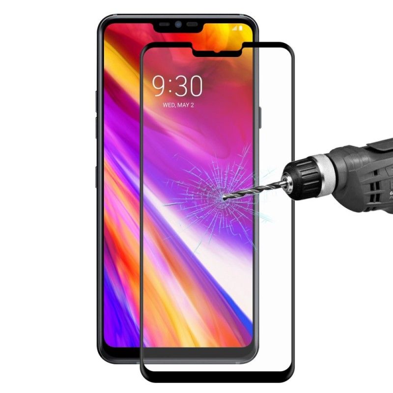 Schutz Aus Gehärtetem Glas LG G7 ThinQ Schwarz