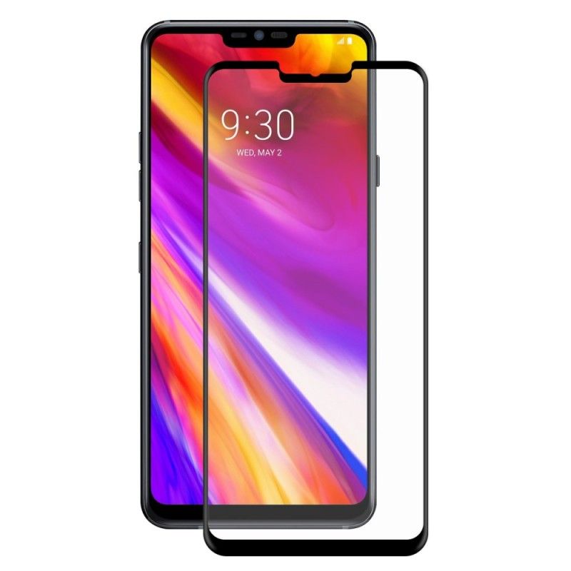 Schutz Aus Gehärtetem Glas LG G7 ThinQ Schwarz