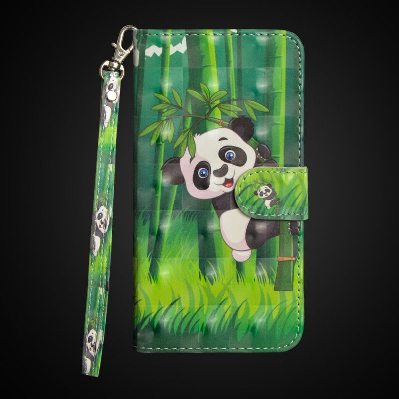 Lederhüllen Honor 10 Panda Und Bambus