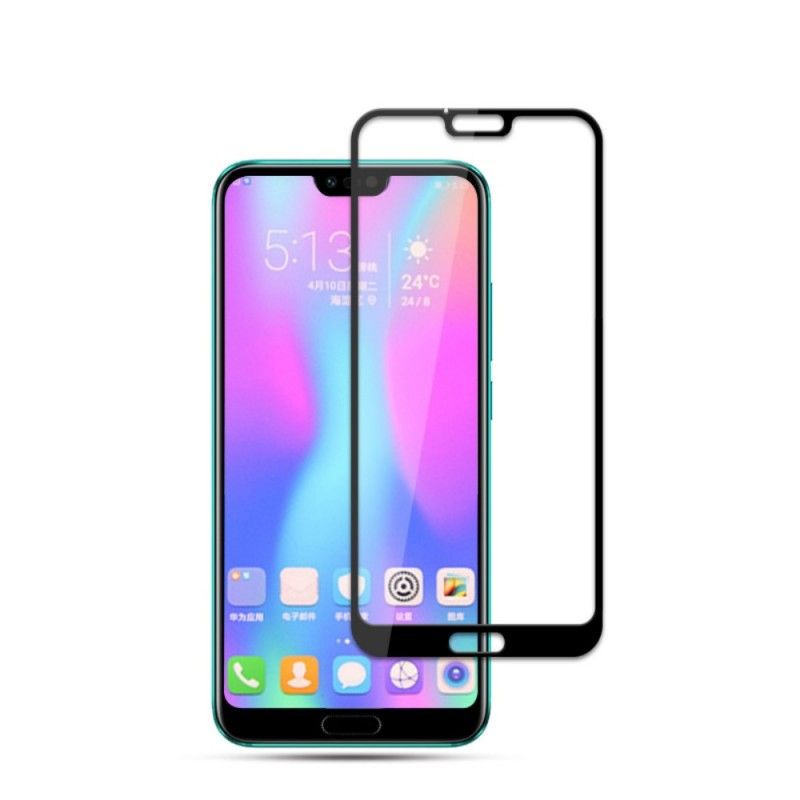 Schutz Aus Gehärtetem Glas Für Honor 10 Schwarz Mocolo