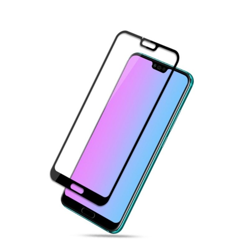 Schutz Aus Gehärtetem Glas Für Honor 10 Schwarz Mocolo