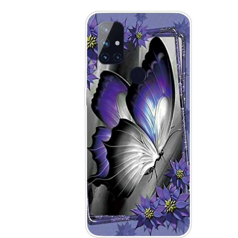 Hülle OnePlus Nord N100 Handyhülle Königlicher Schmetterling