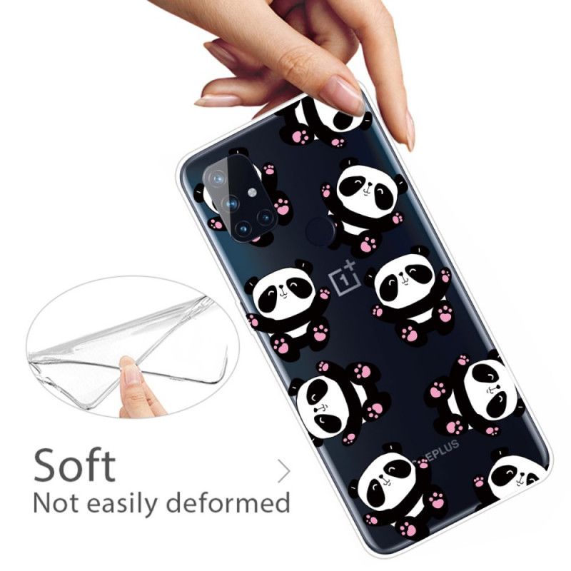 Hülle OnePlus Nord N100 Top-Spaß-Pandas