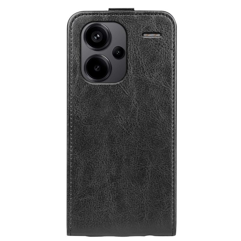 Lederhüllen Xiaomi Redmi Note 13 Pro Plus 5g Handyhülle Vertikale Klappe