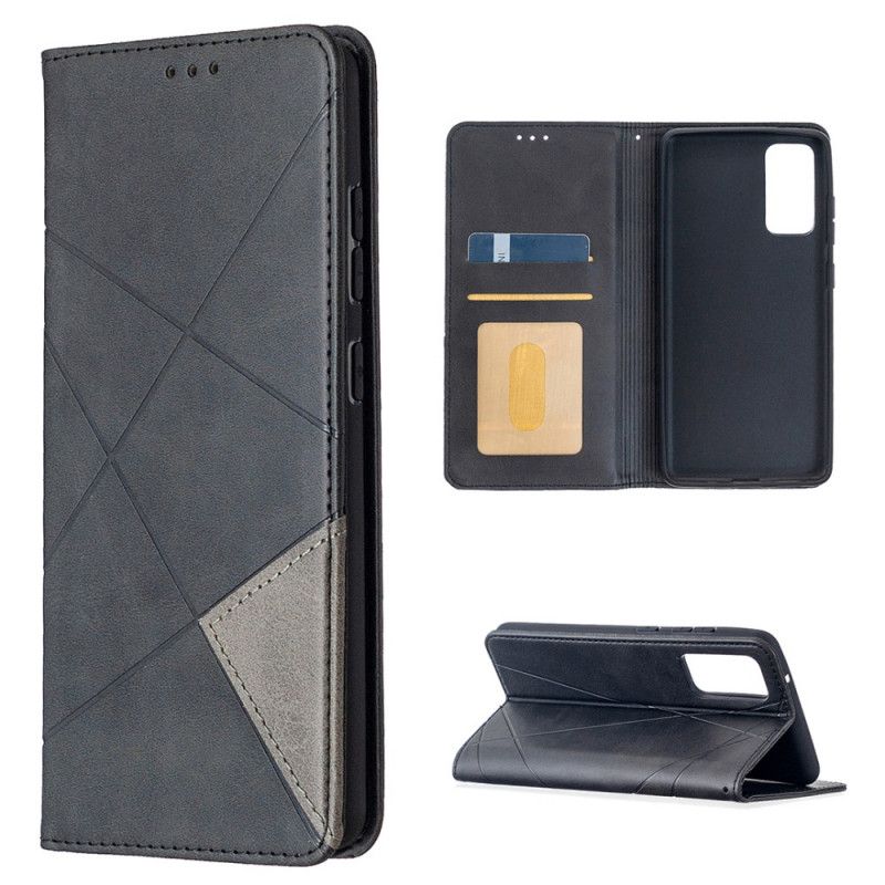 Flip Case Samsung Galaxy S20 FE Schwarz Künstlerstil