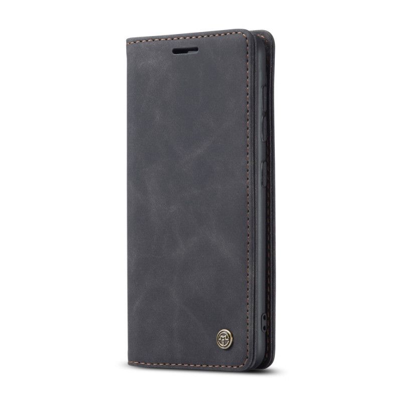 Flip Case Samsung Galaxy S20 FE Schwarz Ledertasche