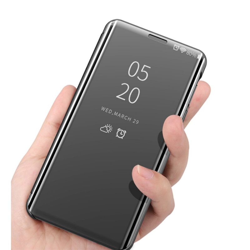Flip Case Samsung Galaxy S20 FE Schwarz Spiegel