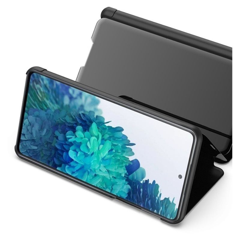 Flip Case Samsung Galaxy S20 FE Schwarz Spiegel