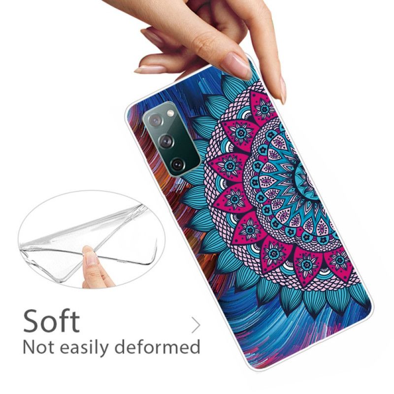 Hülle Für Samsung Galaxy S20 FE Buntes Mandala
