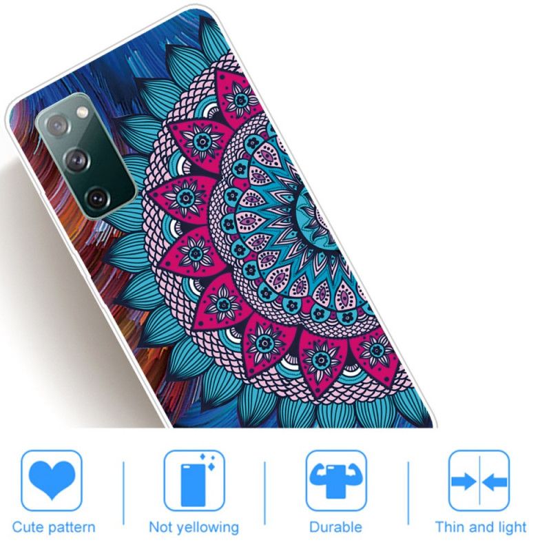 Hülle Für Samsung Galaxy S20 FE Buntes Mandala