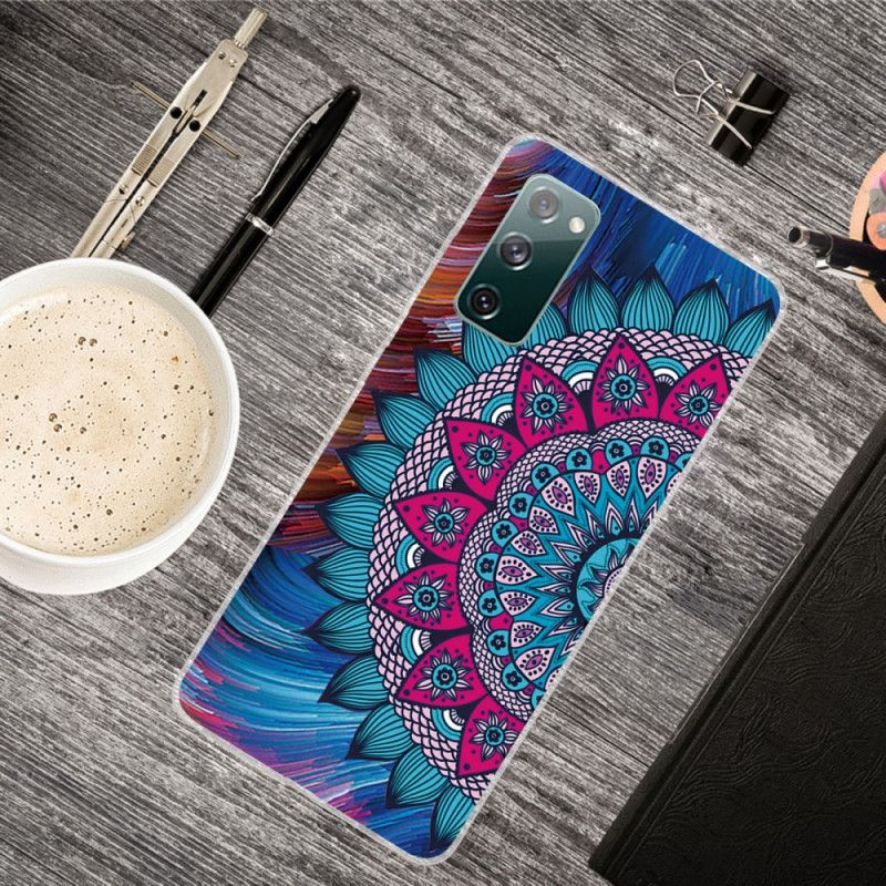 Hülle Für Samsung Galaxy S20 FE Buntes Mandala