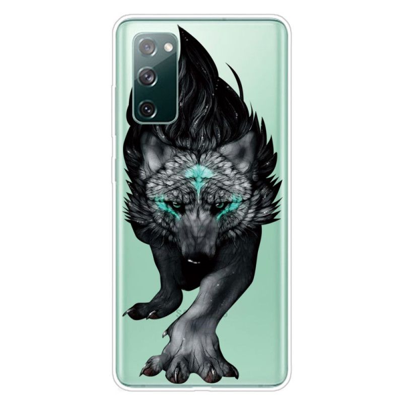 Hülle Samsung Galaxy S20 FE Grafischer Wolf