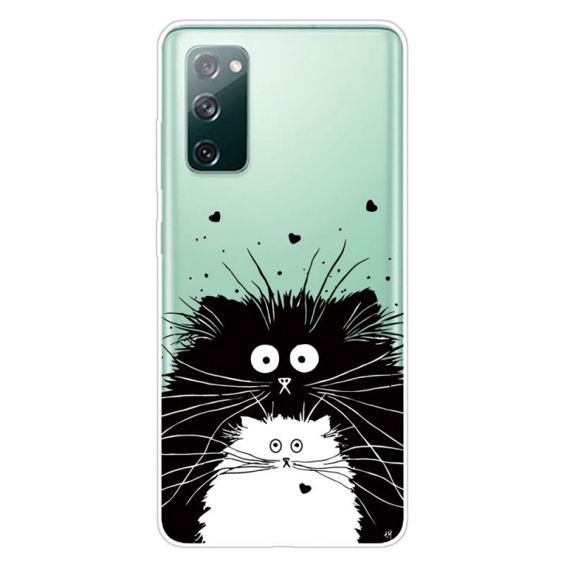 Hülle Samsung Galaxy S20 FE Handyhülle Beobachte Die Katzen