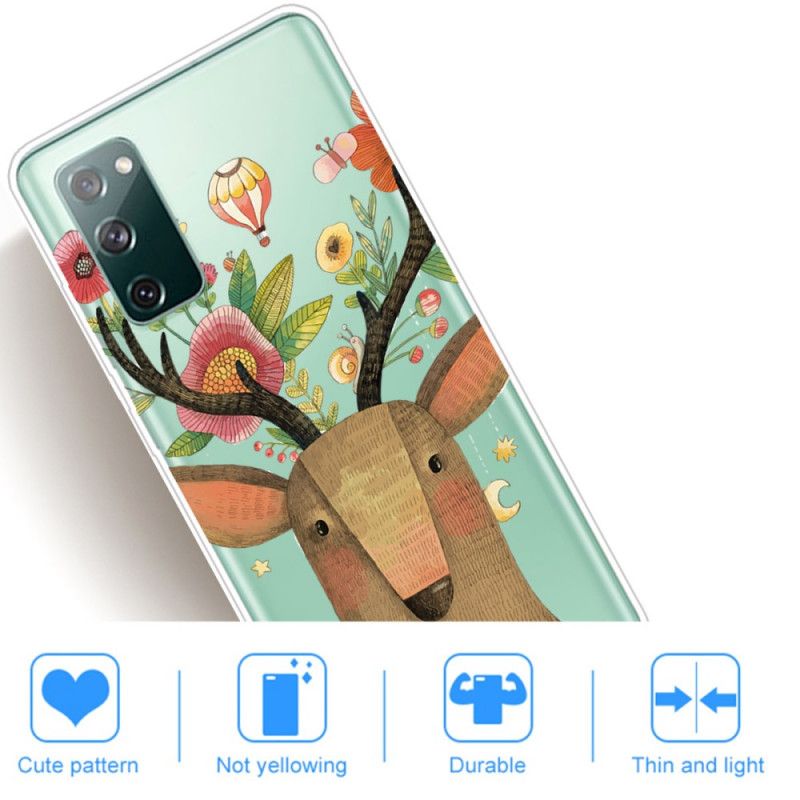 Hülle Samsung Galaxy S20 FE Handyhülle Stammeshirsch