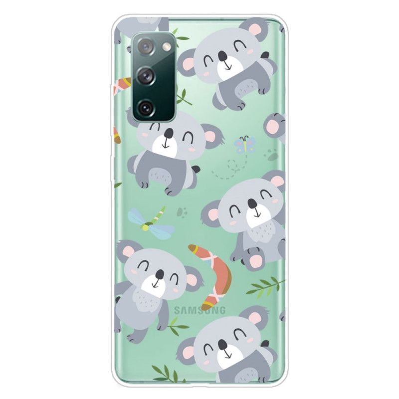 Hülle Samsung Galaxy S20 FE Handyhülle Süße Koalas