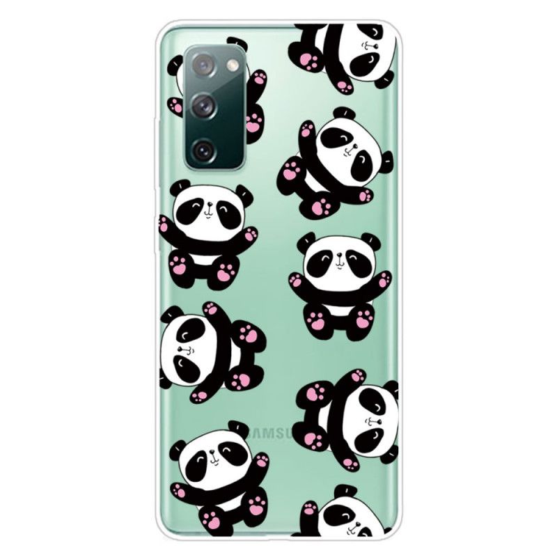 Hülle Samsung Galaxy S20 FE Handyhülle Top-Spaß-Pandas