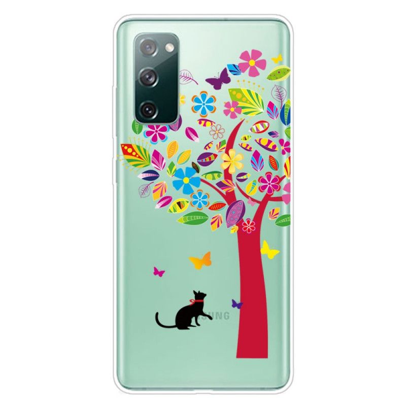 Hülle Samsung Galaxy S20 FE Katze Unter Dem Baum