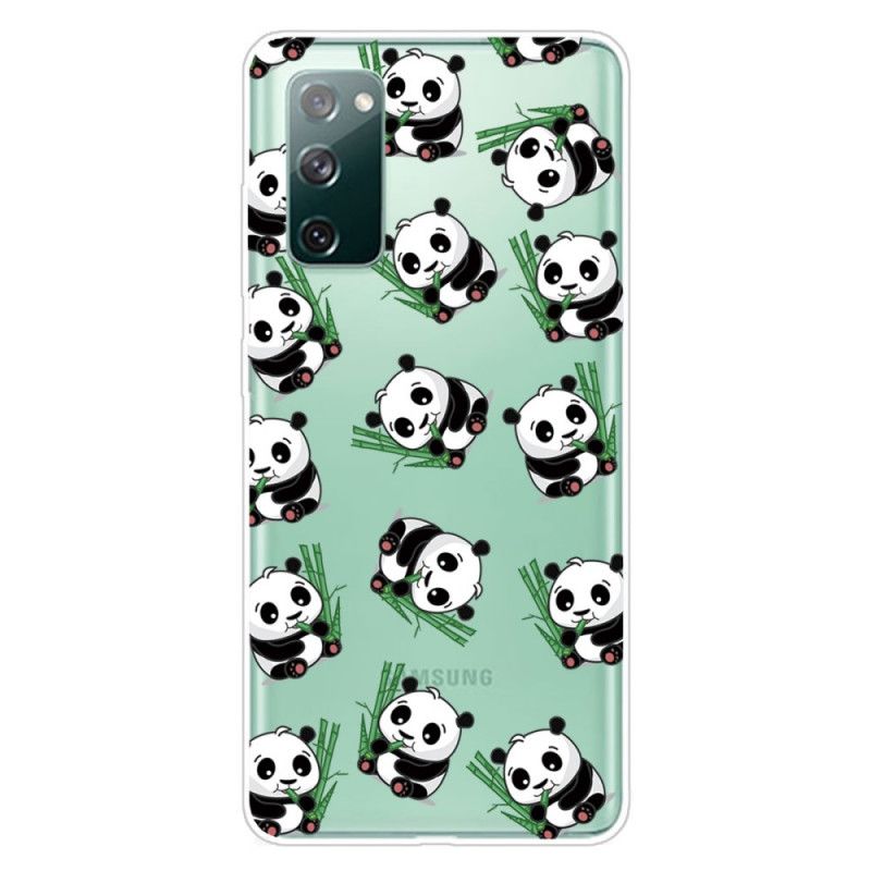 Hülle Samsung Galaxy S20 FE Kleine Pandas